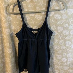 Hollister navy blue tank top